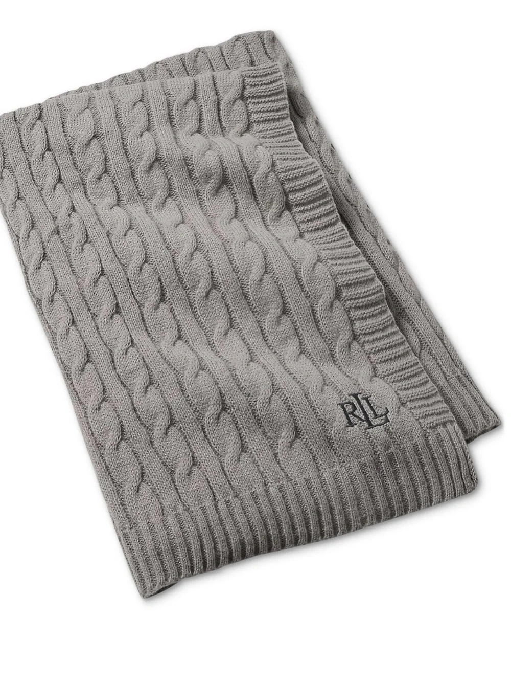 Ralph Lauren Cable Knit Sweater - Gray